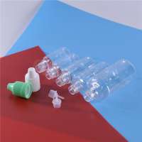 Safety cap Type Dropper bottle 10ml 20ml 30ml 50ml 100ml Empty Transparent PET Dropper Bottle E vape oil Bottles