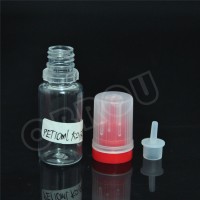 5ml 10ml 15ml Pet Plastic Eye Dropper Bottle with Child Proof and Tamper Evident Cap